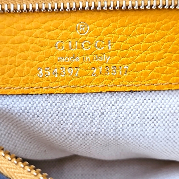 Yellow Gucci tote bag - Picture 3 of 11